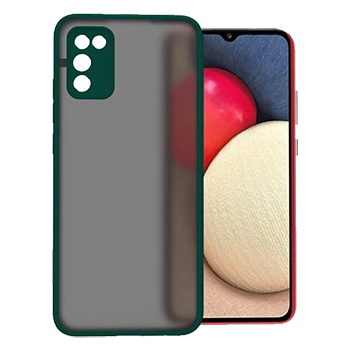 کاور پشت مات محافظ لنز مدل دیفندر مناسب برای گوشی سامسونگ Galaxy A02s/M02s